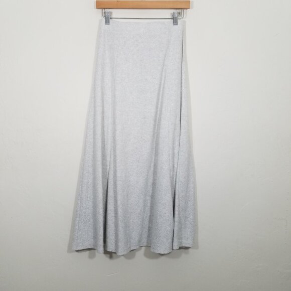 NWT Zara Metallic Thread Full Skirt Pull-On Skirt Size S - Picture 8 of 10